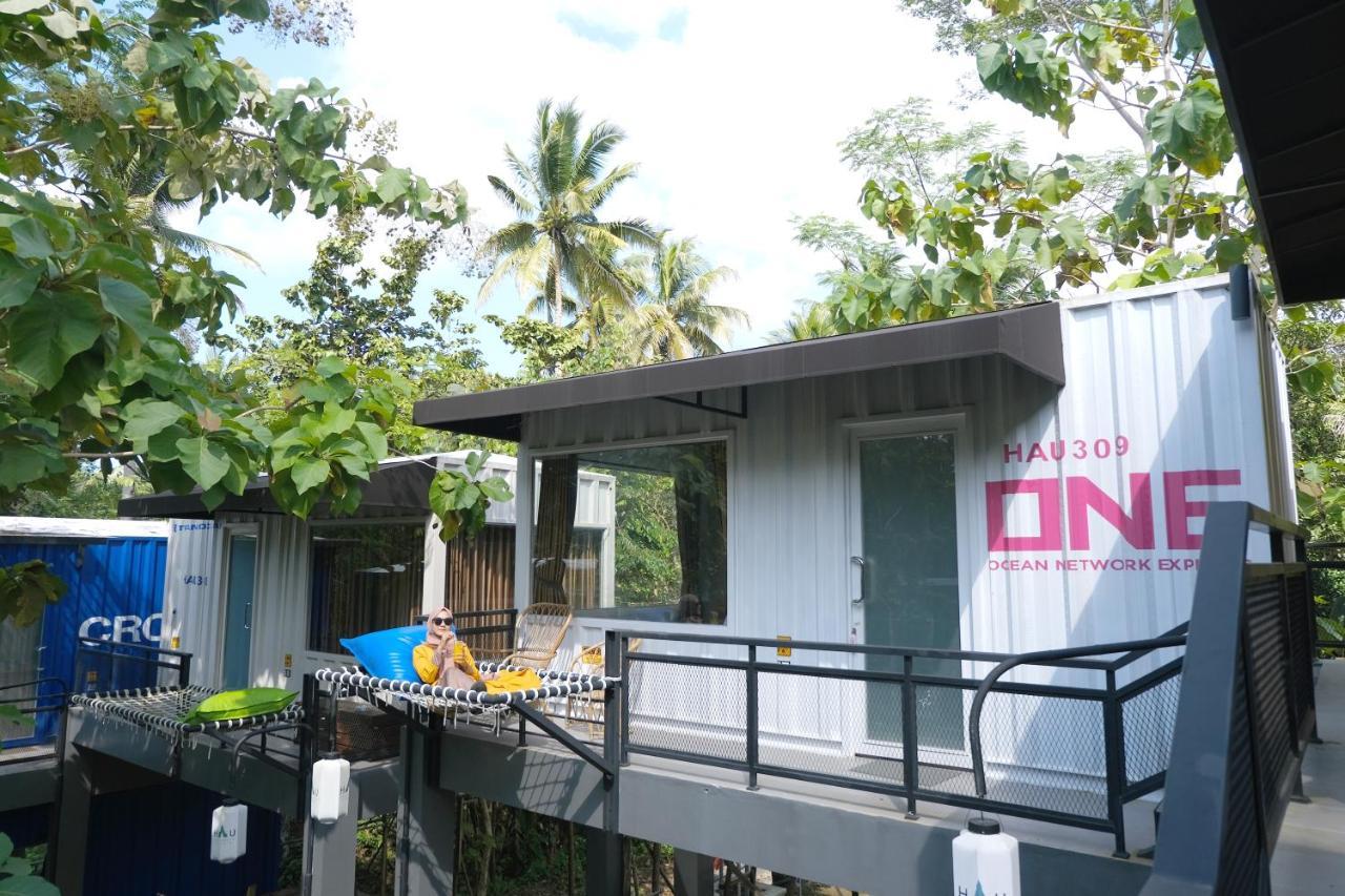 Hau Eco Lodges Citumang Pangandaran Exteriör bild