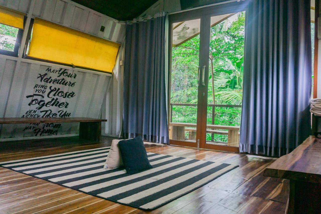 Hau Eco Lodges Citumang Pangandaran Exteriör bild