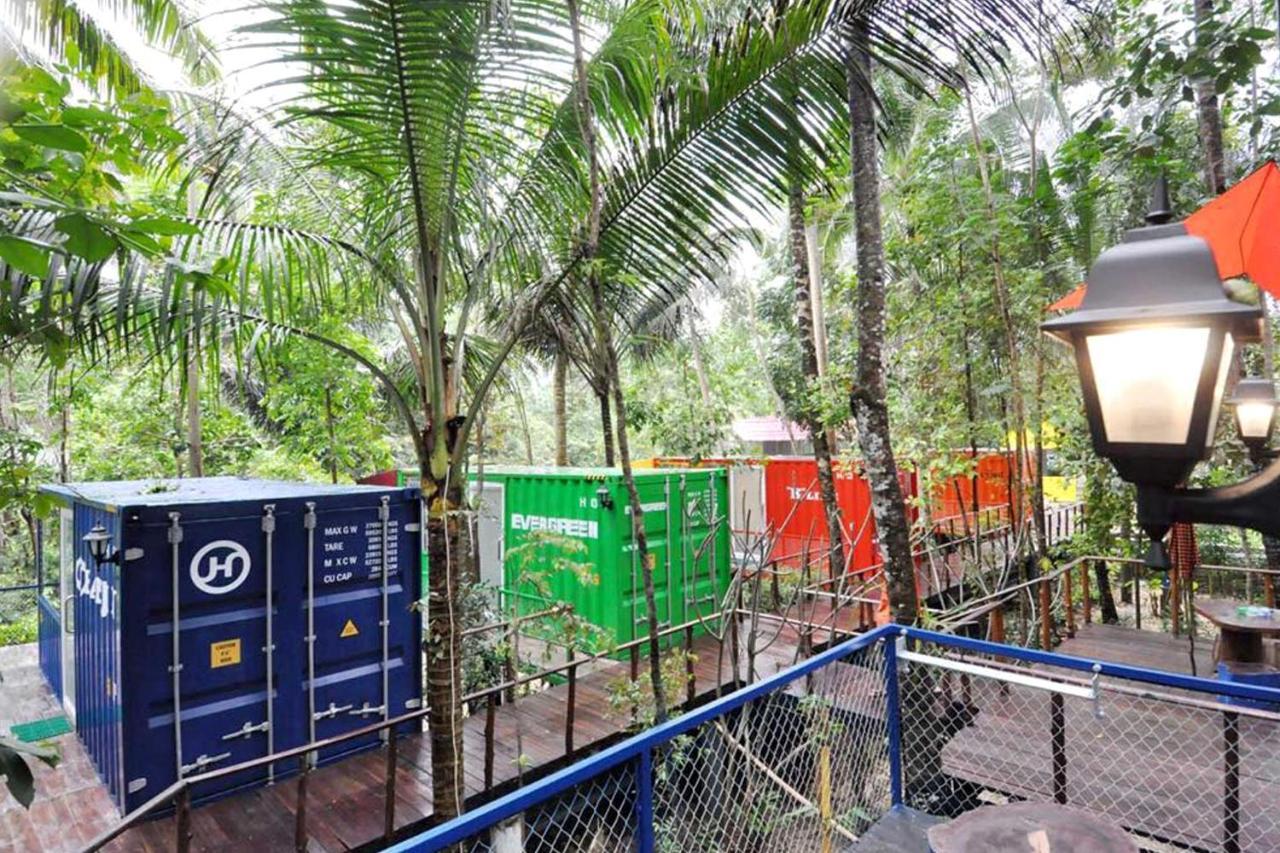 Hau Eco Lodges Citumang Pangandaran Exteriör bild