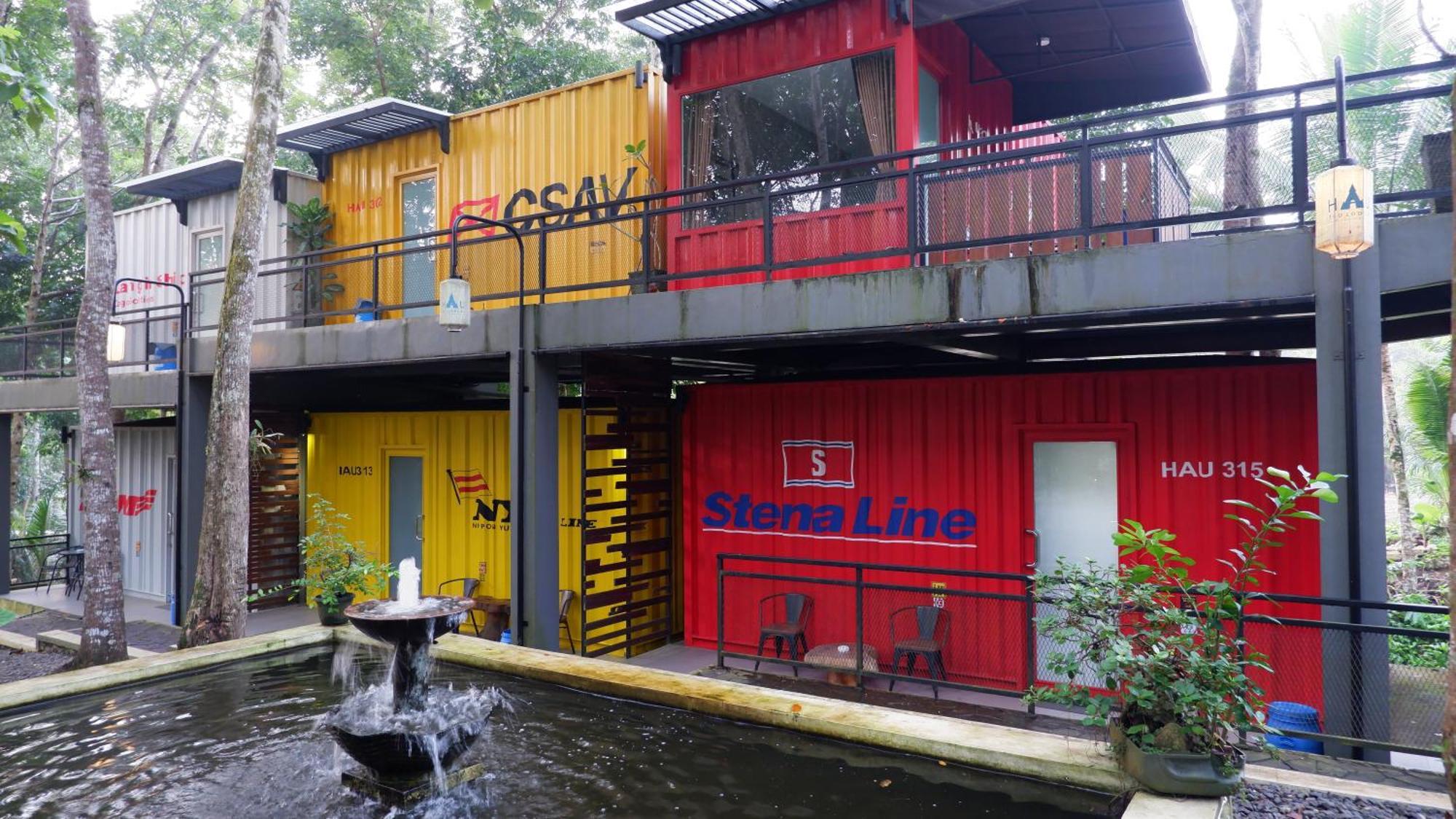 Hau Eco Lodges Citumang Pangandaran Exteriör bild