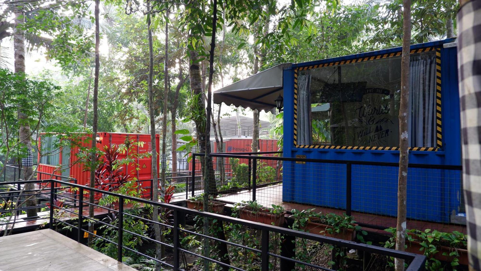 Hau Eco Lodges Citumang Pangandaran Exteriör bild