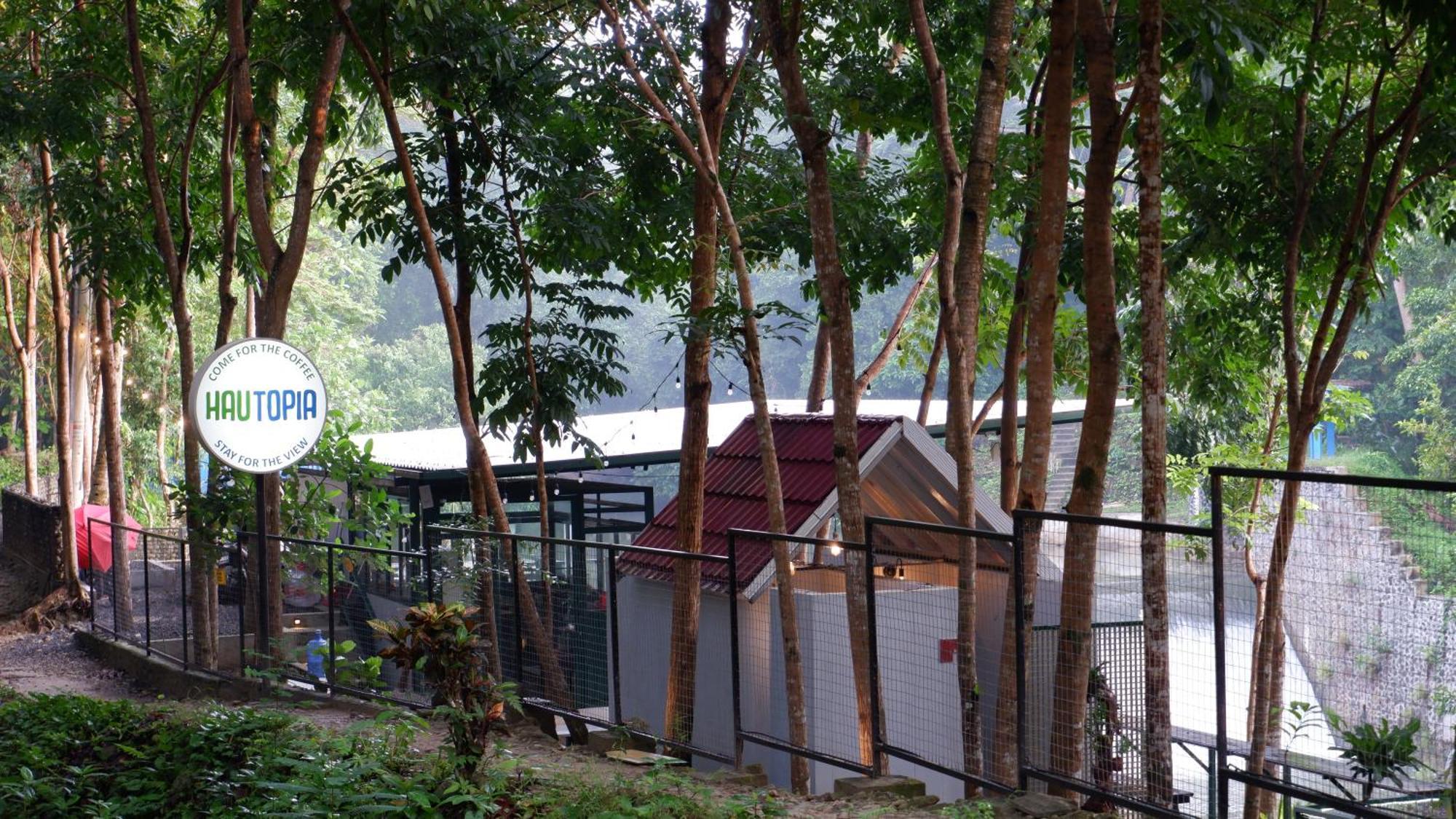 Hau Eco Lodges Citumang Pangandaran Exteriör bild