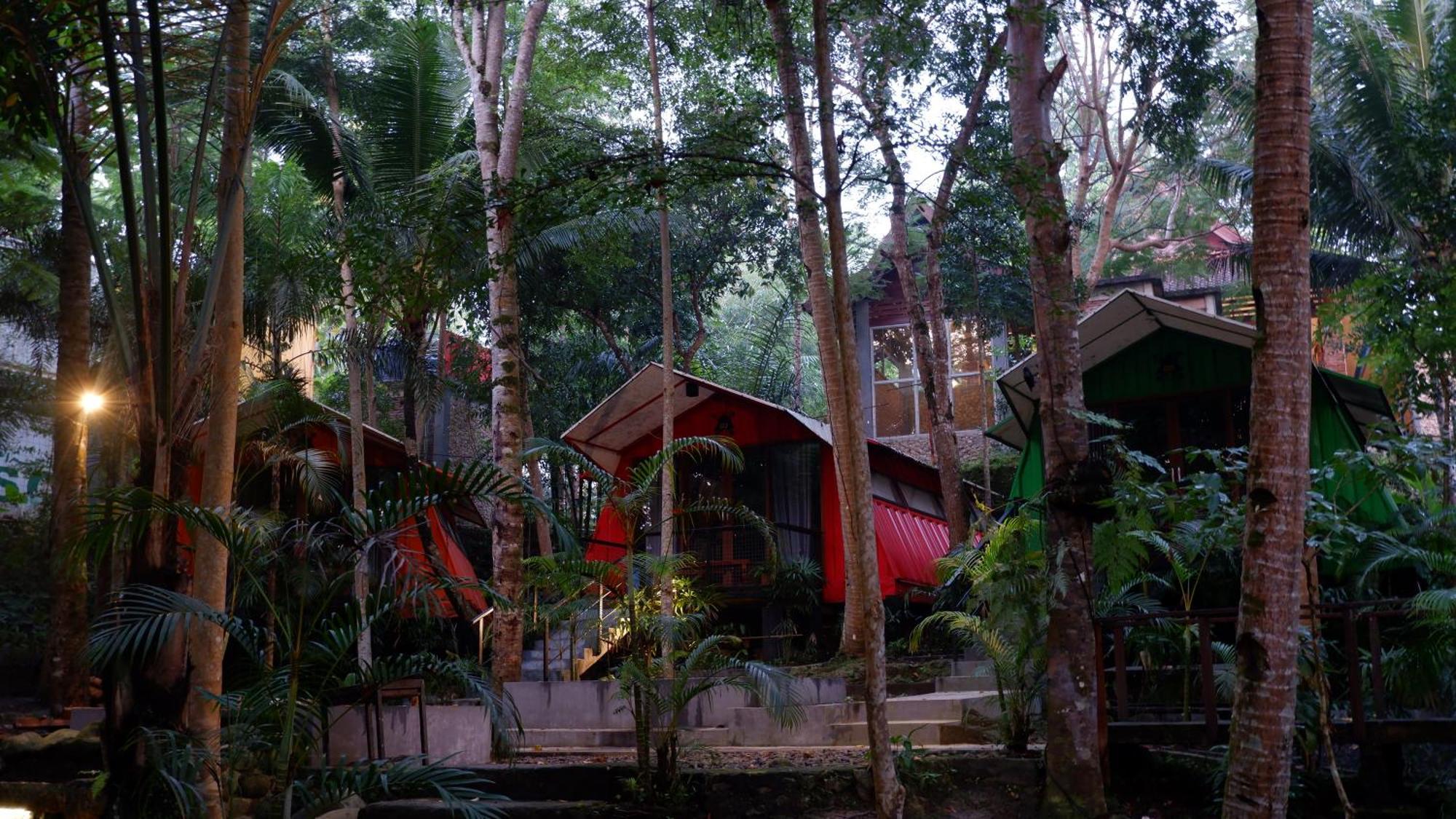 Hau Eco Lodges Citumang Pangandaran Exteriör bild