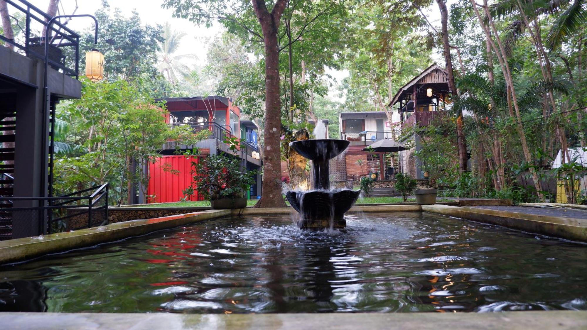 Hau Eco Lodges Citumang Pangandaran Exteriör bild