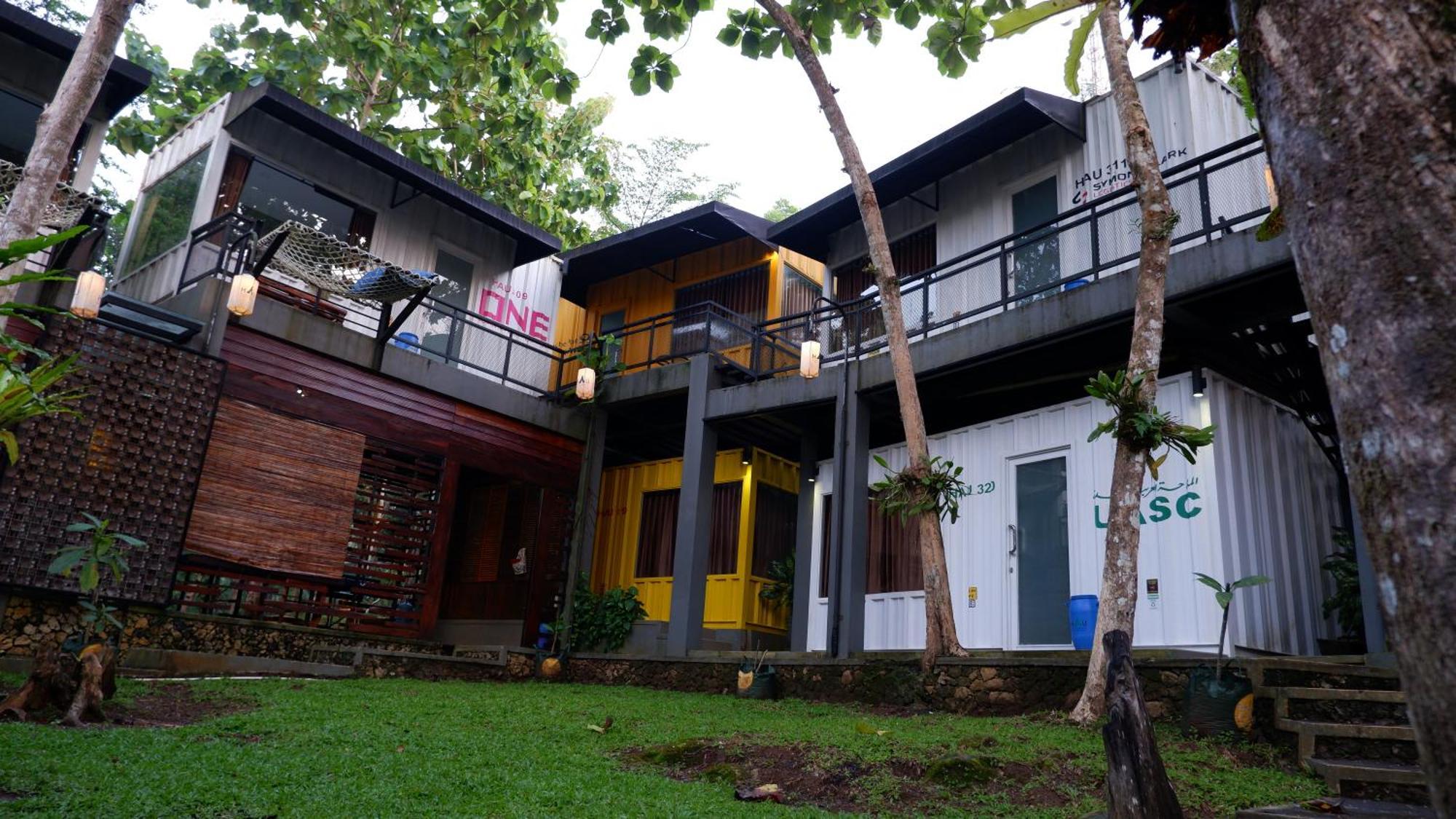 Hau Eco Lodges Citumang Pangandaran Exteriör bild